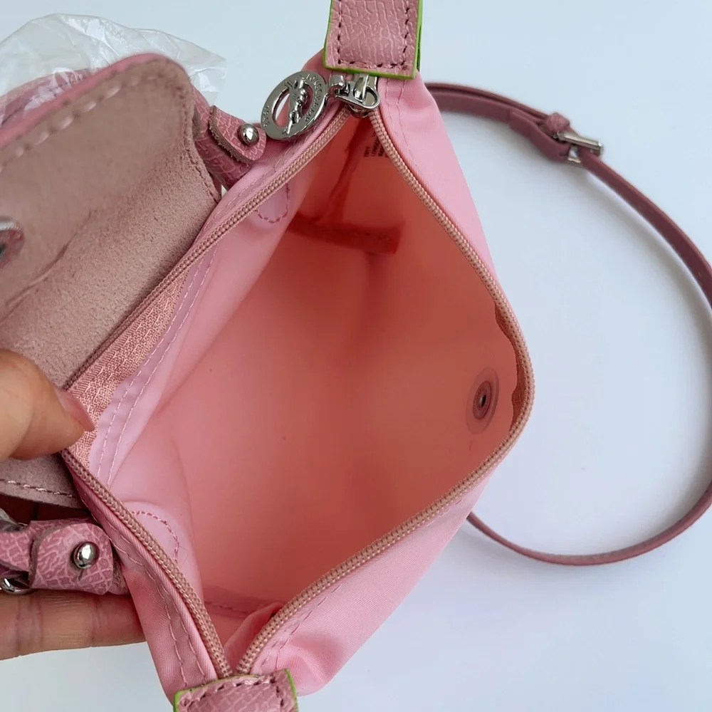 🍓Longchamp Pink Mini Crossbody Bag